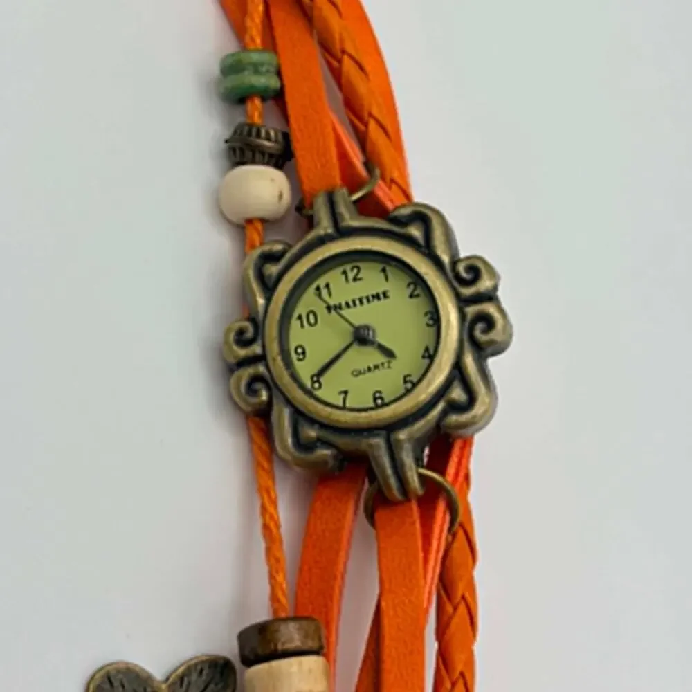 Gold & Orange Layer Thaitime Watch